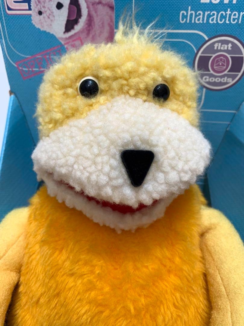 flat eric ぬいぐるみ Levi's Flat Eric Plush Toy 55cm 1999 Rare Collectible w/Box & Item