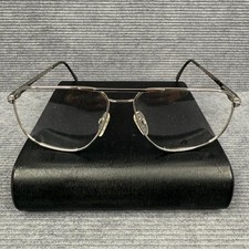 Vintage Rodenstock R0370 Aviator Frames Silver 63-15-145 Germany