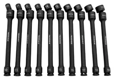 Astro Pneumatic 78354 10pc 3/8" Drive 6pt Pinless Universal Torque-saver Impact