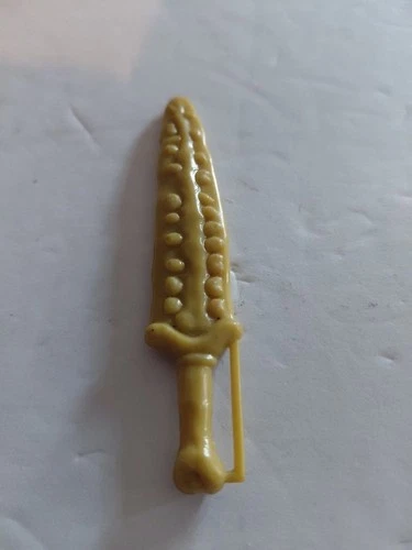 He Man Masters of the Universe MOTU Vintage Mer Man Sword Accessory 1982 Taiwan
