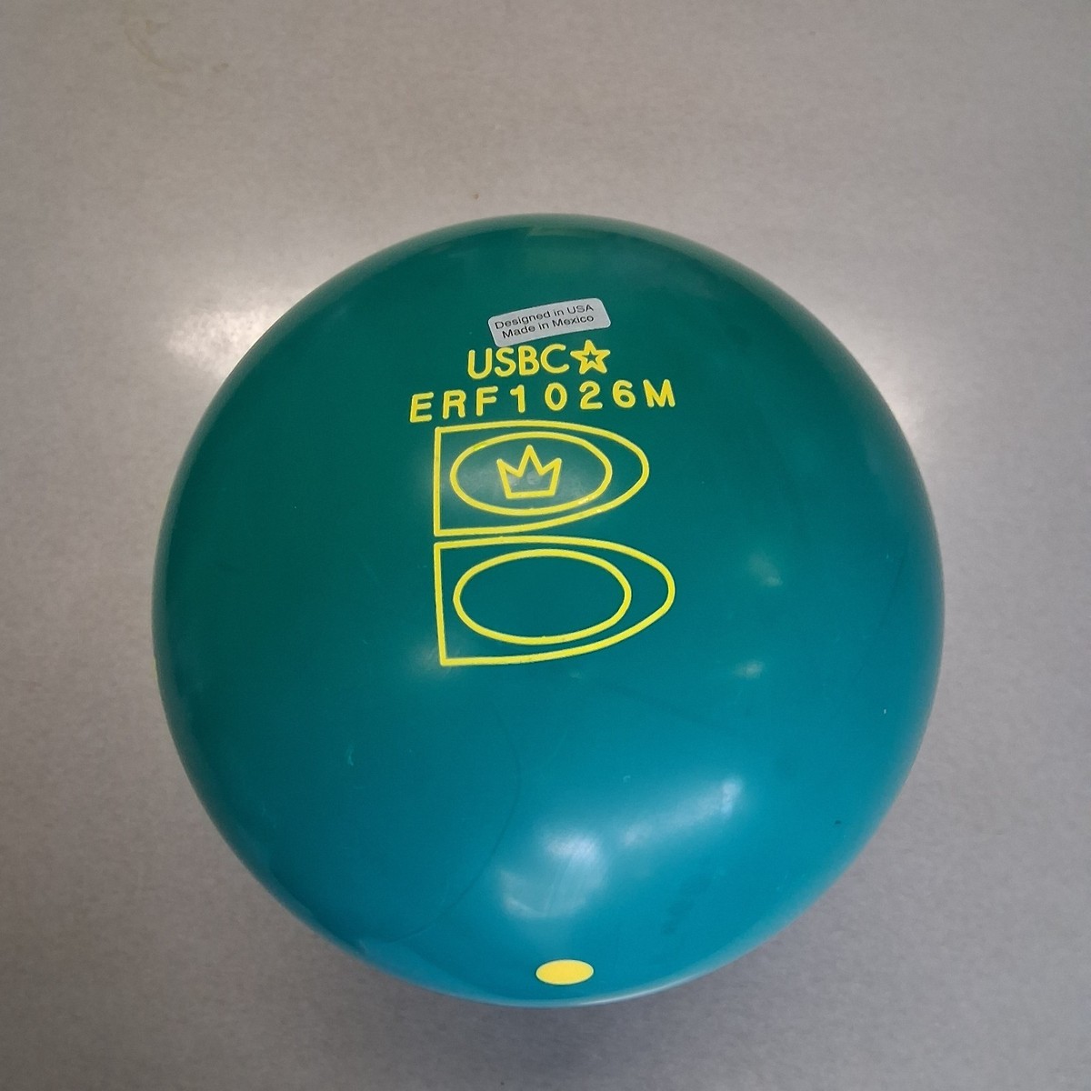 Brunswick Teal Rhino Pro BOWLING ball 15 lb new in box #026