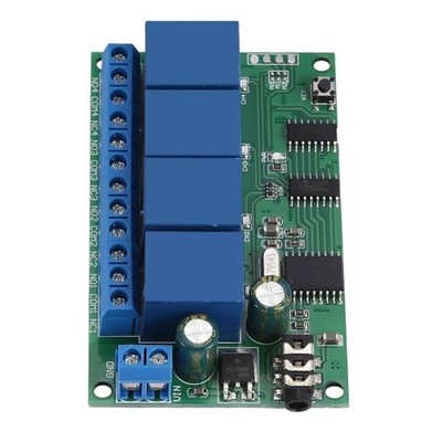 Plastic 4Channel DTMF Signal Decoders Relays for Automated Control Systems