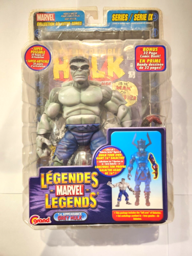 ToyBiz Marvel Legends Galactus BAF Series Grey Hulk Action Fig 2005 NIB *Pic* - Picture 1 of 4