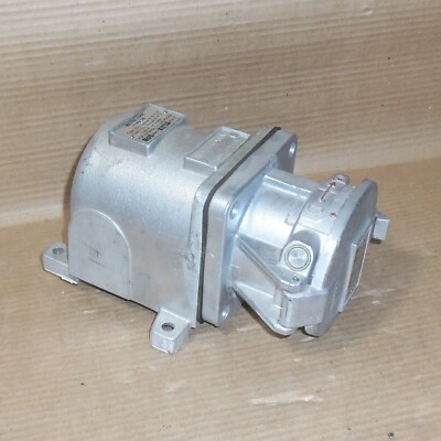 MELTRIC CORP TYPE DX 30A 600V MAX EXPLOSION PROOF PLUG RECEPTACLE W/ BACK BOX AK