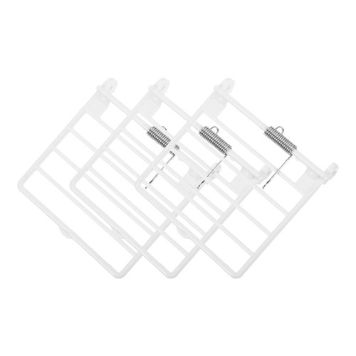 3 Pcs Birdcage Door Accessories Food Holder Clips Replacement Feed Ladders - Bild 3 von 12