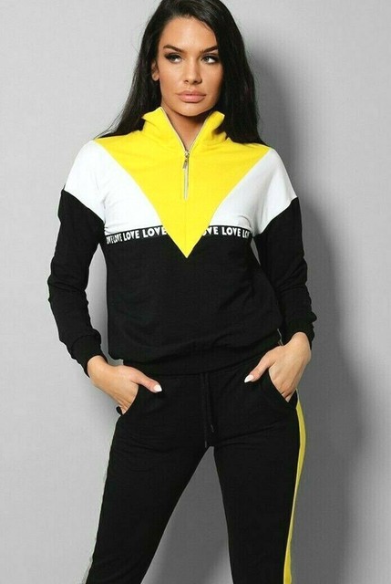 pretty little thing black tracksuit