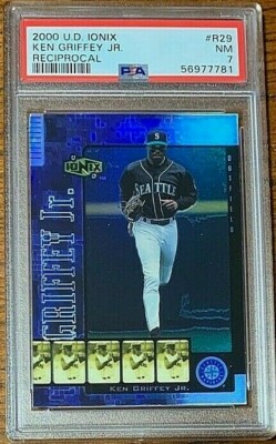 Igu　その2 2000 UD Ionix Baseball #R29 Ken Griffey Reciprocal PSA 7 Low Pop