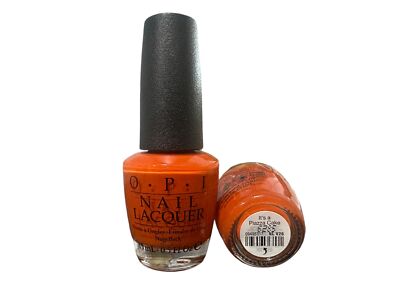 OPI Nail Polish It s a Piazza Cake (V26) 0.5oz Warm Orange Crème Lacquer
