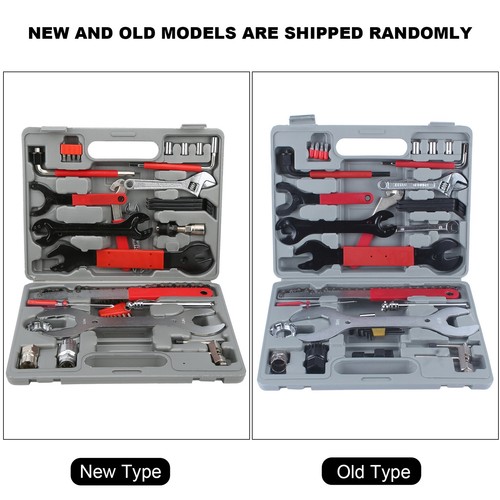 44Pcs Bike Cycling Bicycle Maintenance Repair Tools Kit Wrench Chain Whip Set AU - Picture 9 of 12