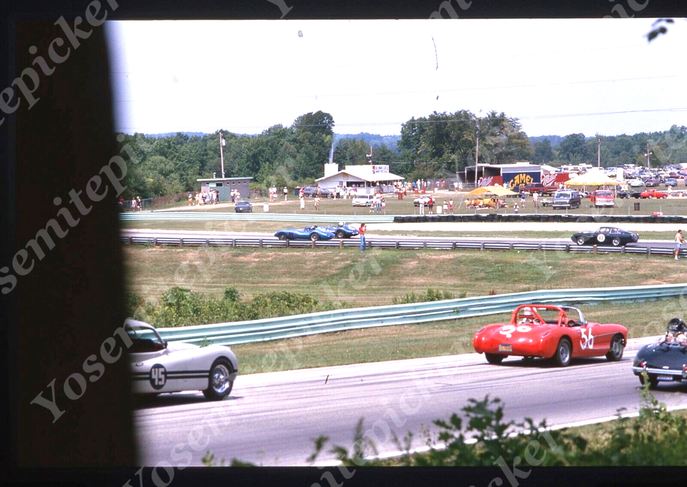 SL97 Original Slide 1980's ? road course sports race cars 018a