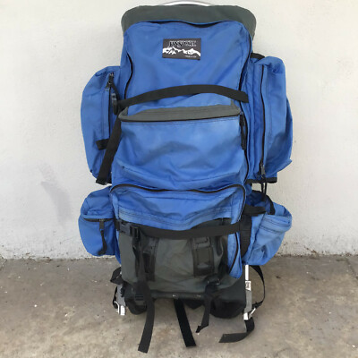 jansport hiking backpack external frame