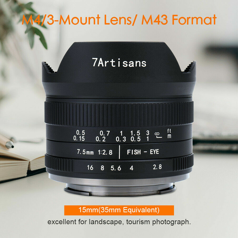 7artisans II Manual Fisheye lens For Canon Nikon Sony