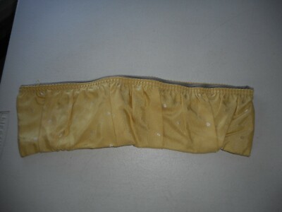 Vintage Luggage Replacement Gathered Cloth Pockets Samsonite American Tourister