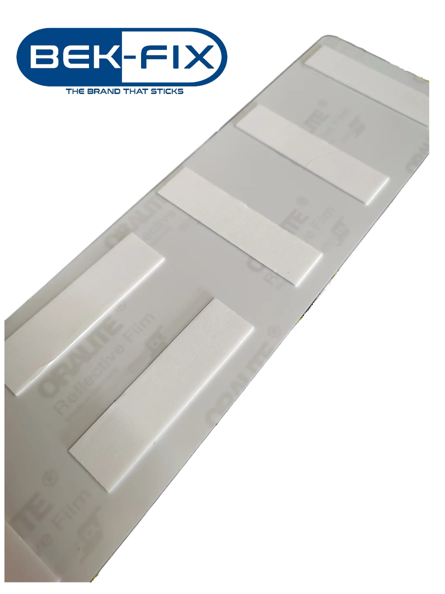 Car Numbers Plate 16 Heavy-Duty BEK-FIX Sticky Pads For Number Plates ...