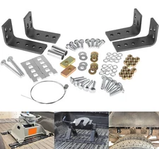 30035 Fifth Wheel Hitch Installation Kit with Brackets For Full-Size Trucks