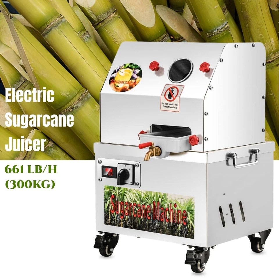 Commercial Sugar Cane Juicer Ginger Sweet Sorghum Juicing Machine Press Machine - Image 2 of 4