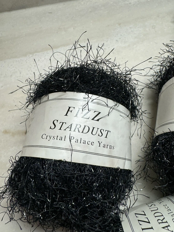 LOT OF 9! Vintage Berroco, Schoeller Stahl, & Straw Into Gold Yarns. Black Knit - Image 2 of 4