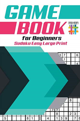 Game Book for Beginners-Sudoku Easy Large Print -  NEW Senor Sudoku 2019