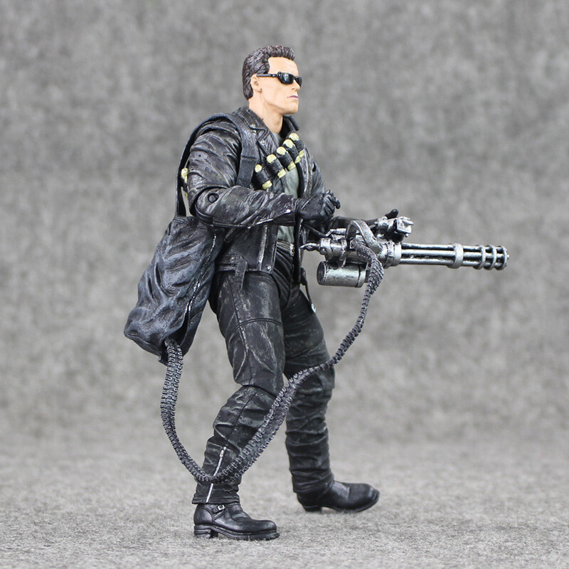 NECA Terminator 2 Judgment Day T-800 7'' Action Figure PVC Model