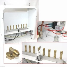 Natural Gas Hydroponic Room CO2 Generator 8 Burner Safety Auto Piloting Burners