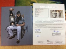 Bray Wyatt Signed 8x10 JSA Full Letter loa WWE The Fiend Wyatt autographd auto