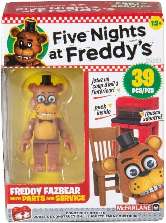 McFarlane Toys Five Nights at Freddy's Parts and Service Micro Construction  Set for sale online