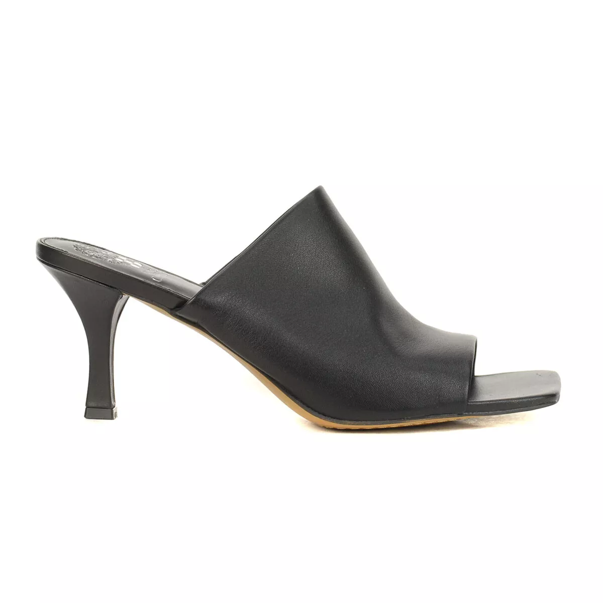 Vince Camuto Arlinala Black Leather Mules