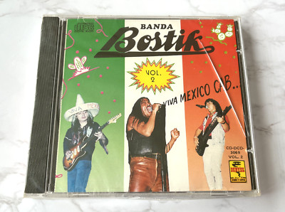 Banda Bostik Viva Mexico Cabrones CD SEALED! HECHO EN MEXICO 1994 Denver NEW!
