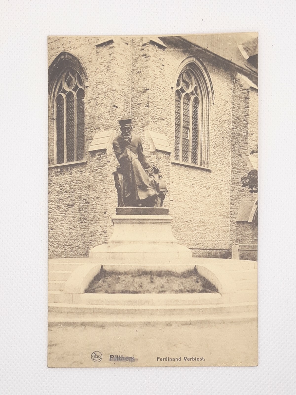 RPPC Ferdinand Verbiest Pitthem Belgium Vintage Postcard Unposted