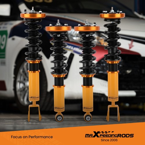 MaXpeedingrods 24 Levels Full Coilover Suspension Strut for Jaguar XJ8 XJR 03-09 - Picture 5 of 12
