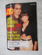 JET MAGAZINE JUNE 19, 2000 JANET JACKSON HUSBAND RENE ELIZONDO MARRIAGE DIVORCE