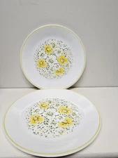 Corelle "APRIL" Spring Retired Pattern Dinner Plate Yellow Flowers 