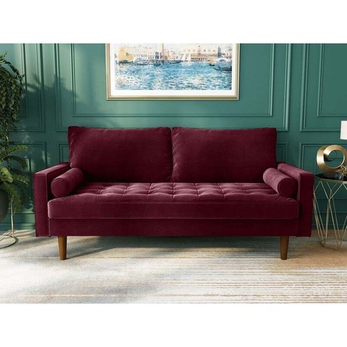 Sofa Lounge 3 Seater Couch Furniture 11 Colors - Picture 13 of 23