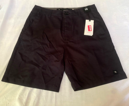 Rip Curl Omaha Hybrid Board Shorts Boys 16 Black