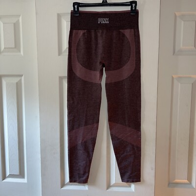 Victorias Secret PINK Seamless Leggings Yoga Pants Tone Womens Size  M/170/72A