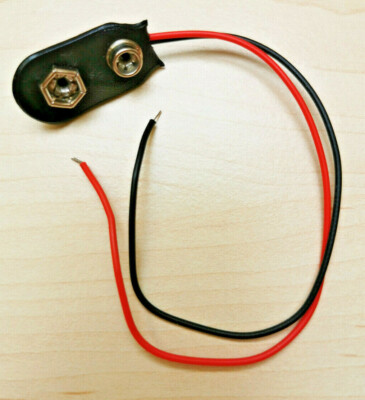 9 Volt Anschluß Batterieanschluß Block Batterie Clip Kabel 9V Blöcke Block 