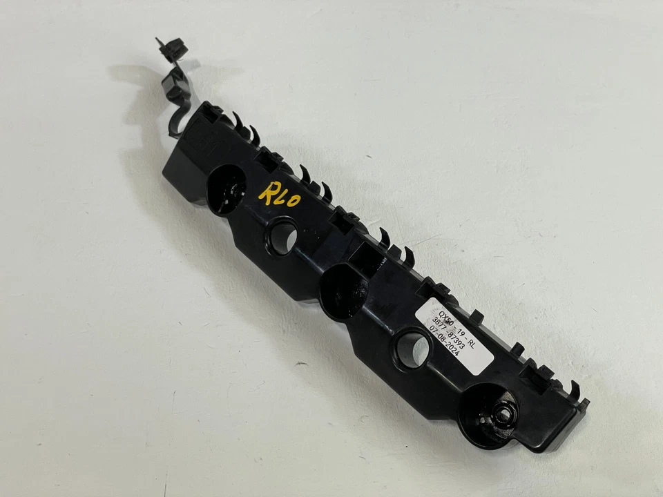 Parachoques trasero izquierdo del lado del conductor Infiniti QX50 2019-2020 soporte inferior # 87393 Foto 3 de 4