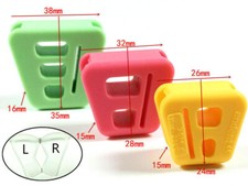 3pcs Dental Tongue Guard Mouth Prop Bite Blocks Rubber Opener Retractor LMS 134  