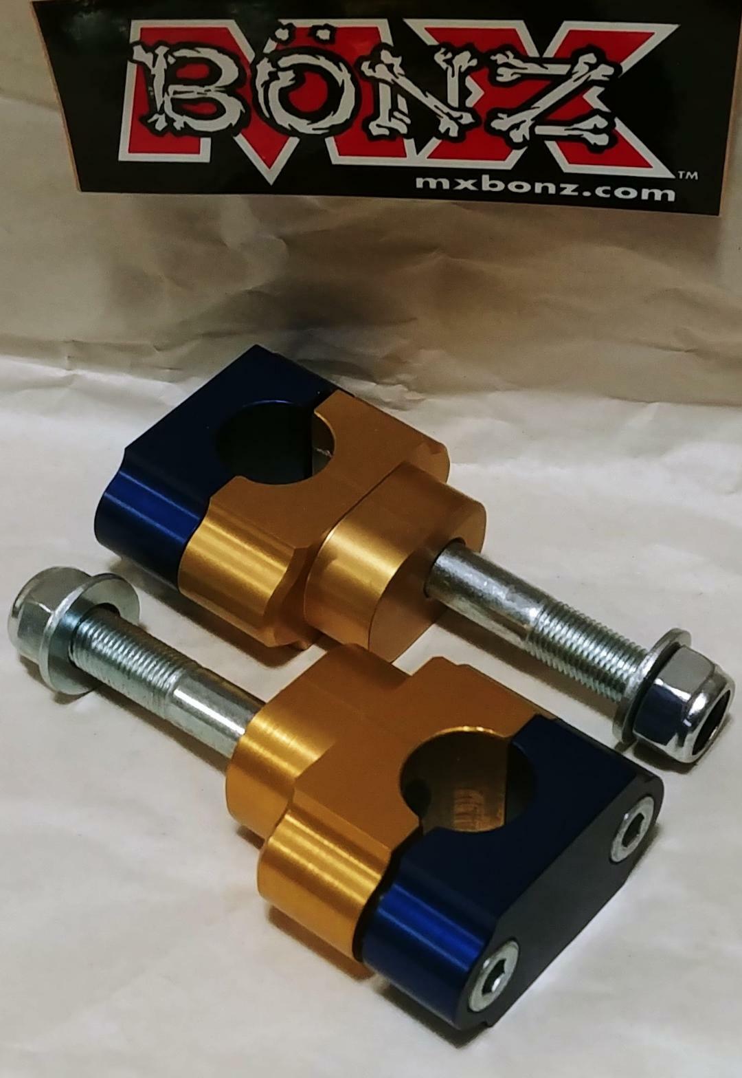 BAR MOUNTS KAWASAKI KX85 KX100 20142020 HANDLE BAR CLAMPS 22mm 7/8