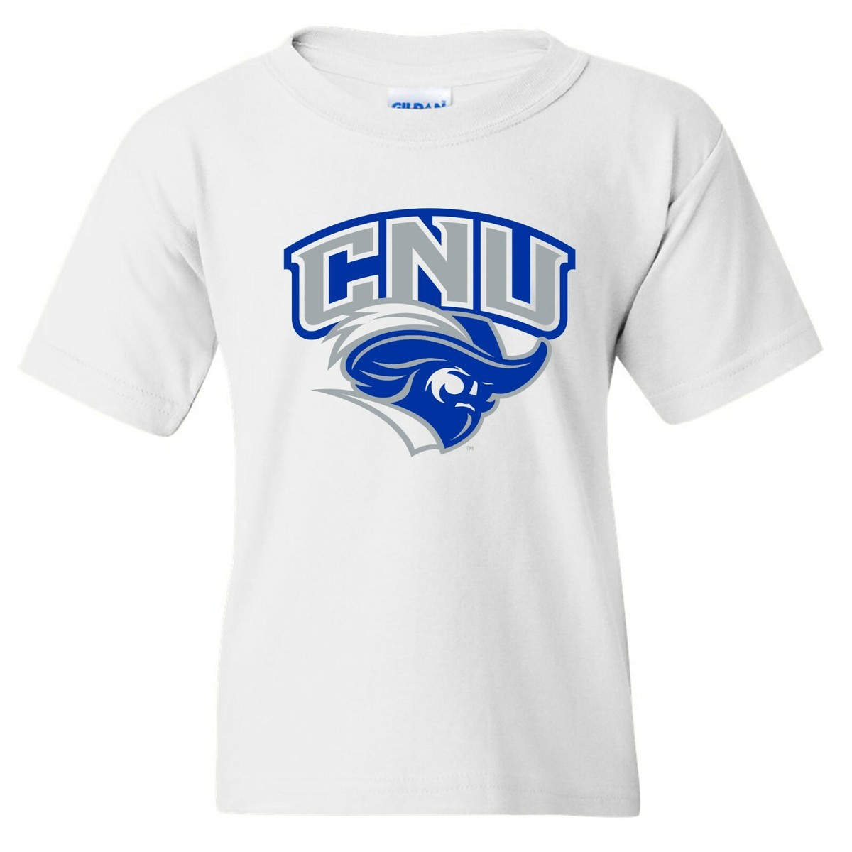 Christopher Newport University Captains Arch Logo Youth T-Shirt