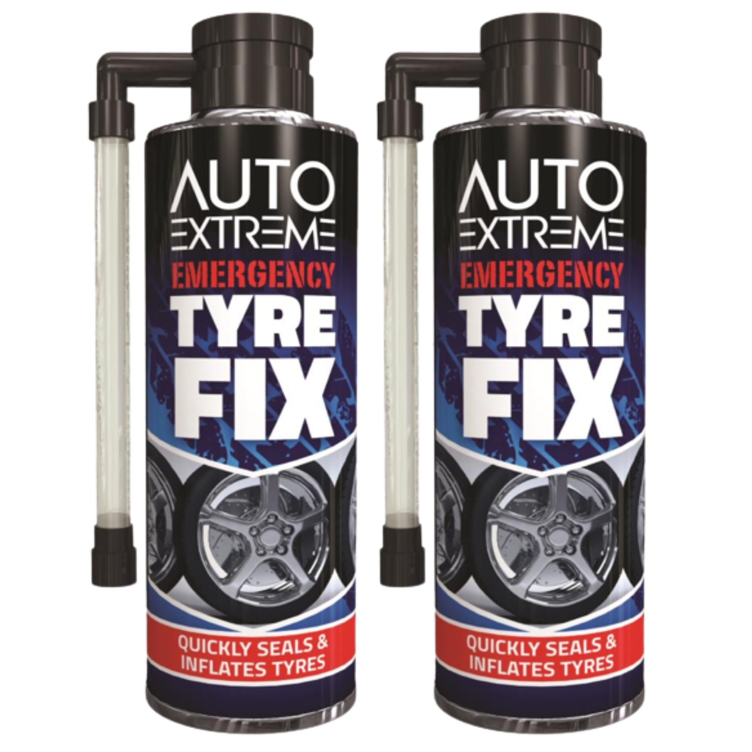 2x 300ml Quick Fix Car Emergency Flat Inflate Tyre Puncture Repair Spray 5223 eBay