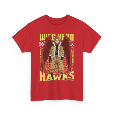 Wing Hero Hawks Keigo Takami My Hero Academia MHA Anime Manga Funny Gift T-Shirt