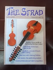 The Strad Magazine - September 1983 - Rowland Ross, Manoug Parikan