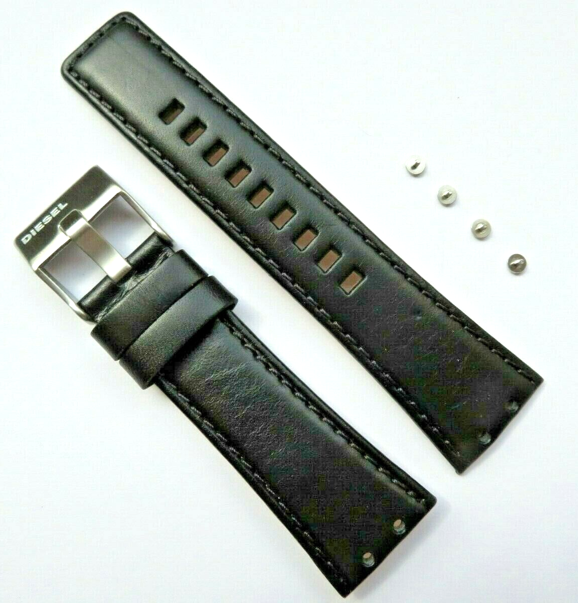 Diesel Original Spare Band Leather Wrist DZ4113 Watch Black