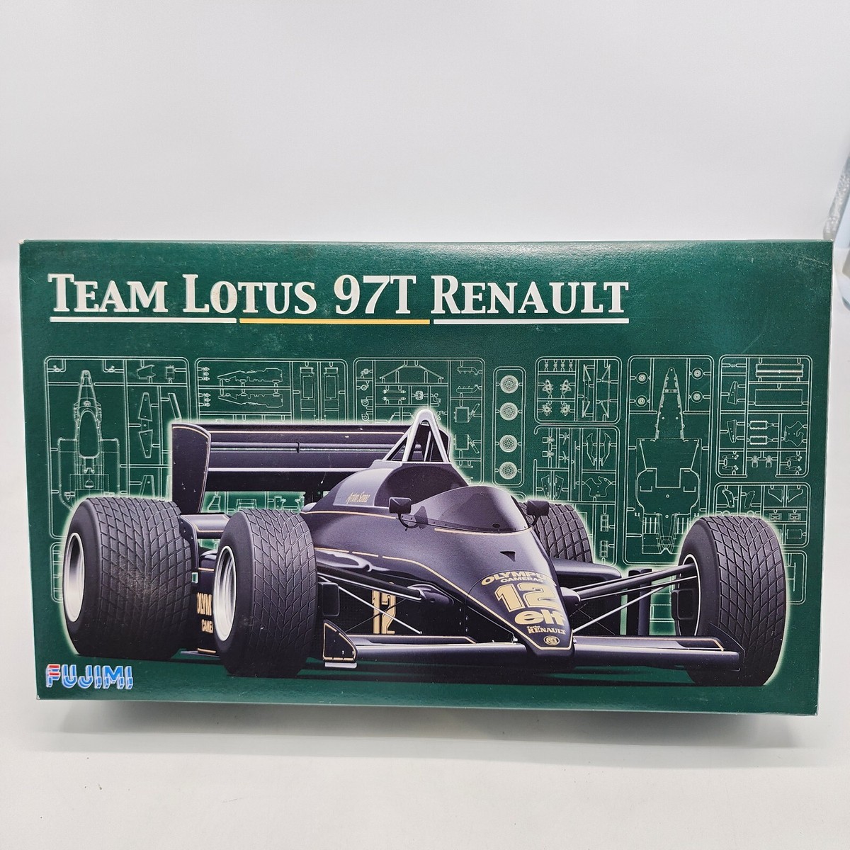 フジミ 1/20 ロータス 97T ルノー デテールアップデカル + 参考資料付
