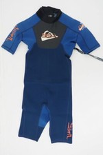 Quiksilver Syncro Hyperstretch 2/2 Short Sleeve Wetsuit Youth Medium Blue