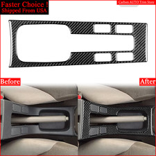 For Honda Civic 1995-2000 Real Carbon Fiber Center Console Handbrake Frame Trim For Honda Civic 1995-2000 Real Carbon Fiber Center Console Handbrake Frame Trim
