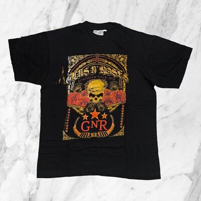 GUNS AND ROSES T-Shirt Herren GNR Chinese Democracy 2010 Tour Shirt Größe L