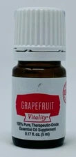 Young Living Grapefruit Vitality Pure Therapeutic Grade Essential Oil 5ml - NEW