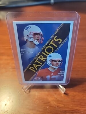 2000 Fleer Tradition #352 Tom Brady New England Patriots RC Rookie